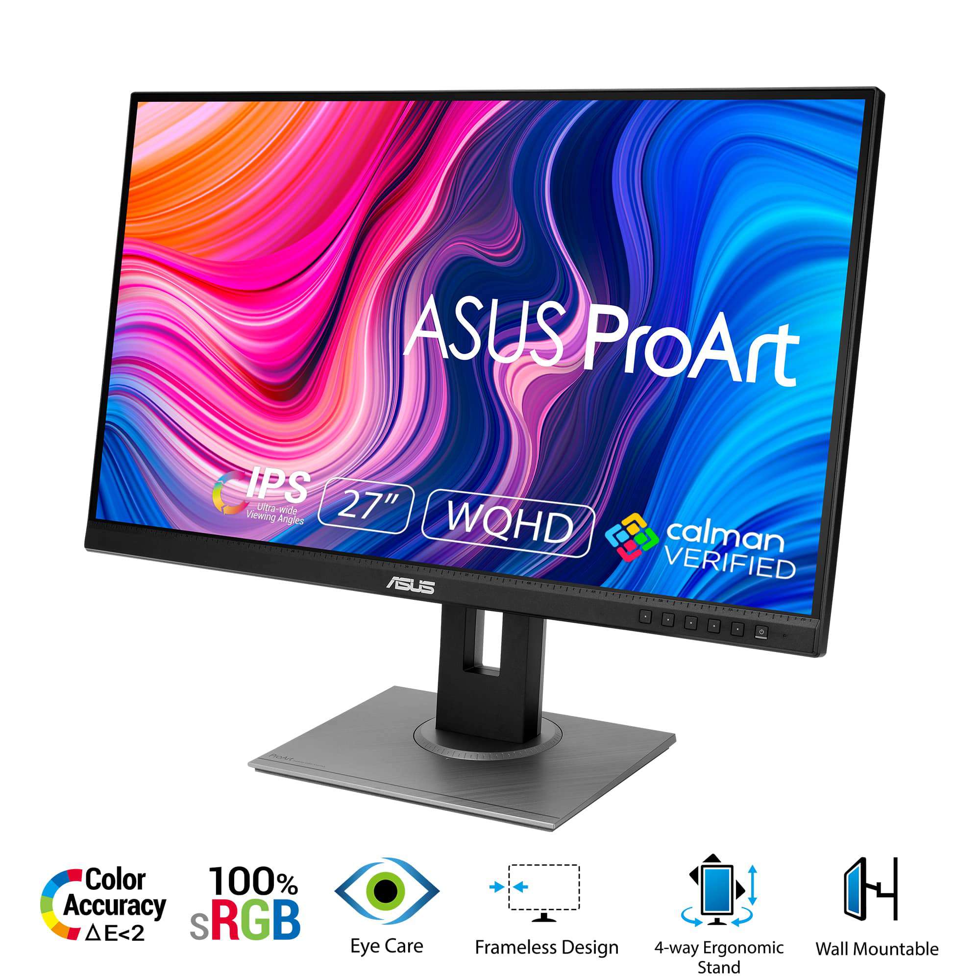 Màn Hình Chuyên Đồ Họa ASUS ProArt PA278QV 27 Inch 2K IPS 100% sRGB